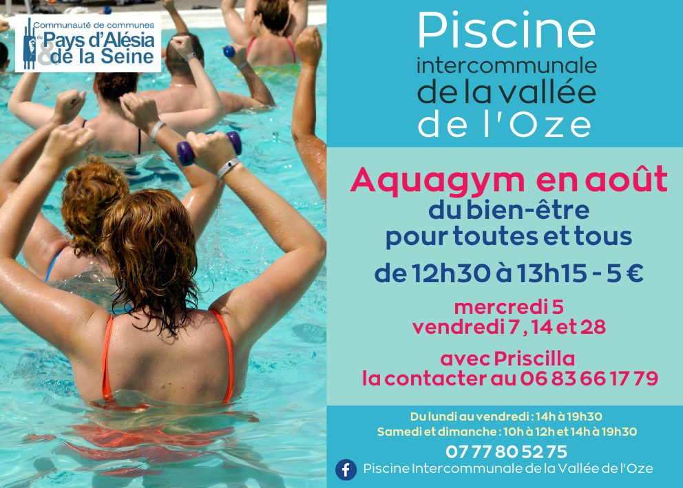 Aquagym à la Piscine de Verrey