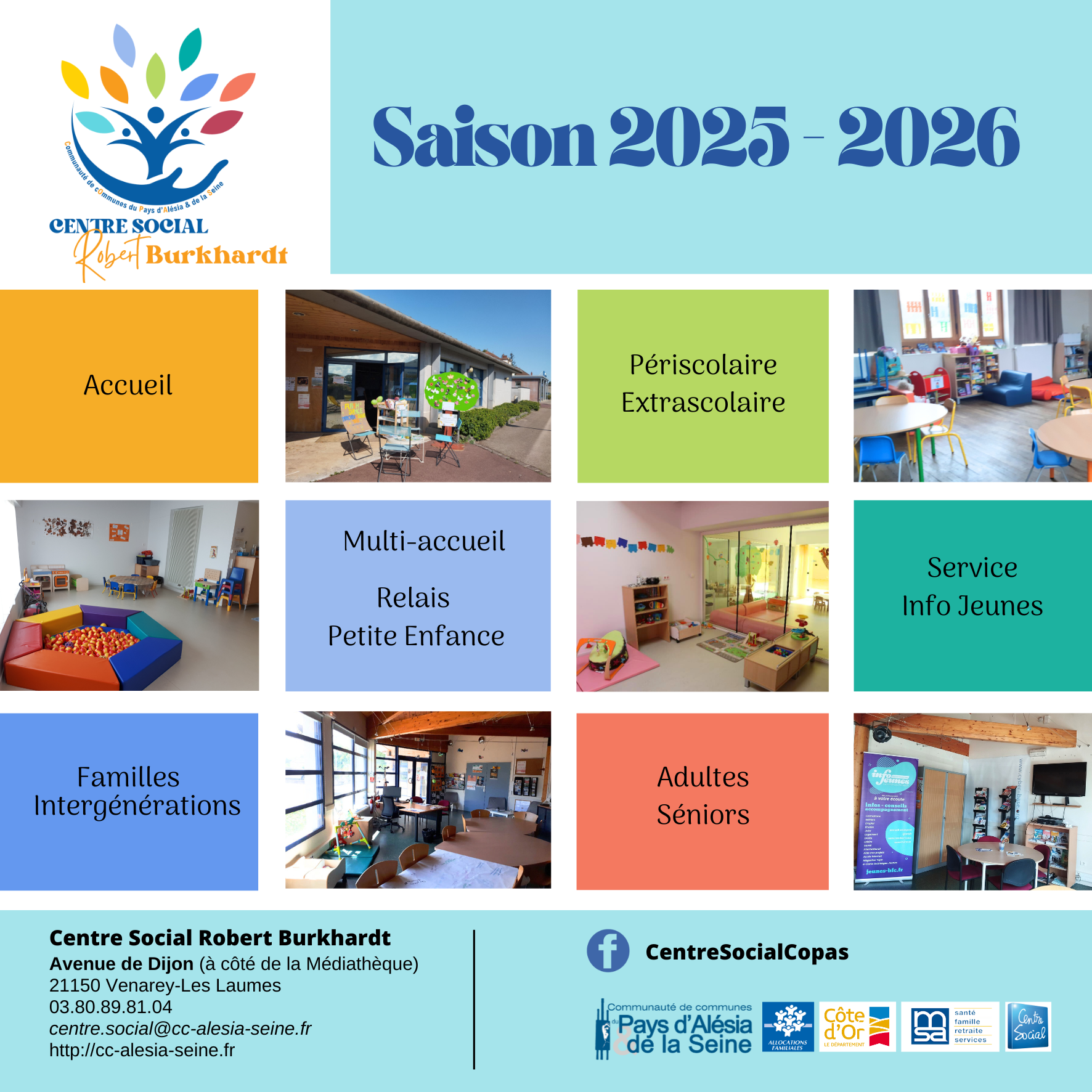 livret centre social - saison 2025-2026